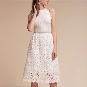 BHLDN James Dress - White - Size 4